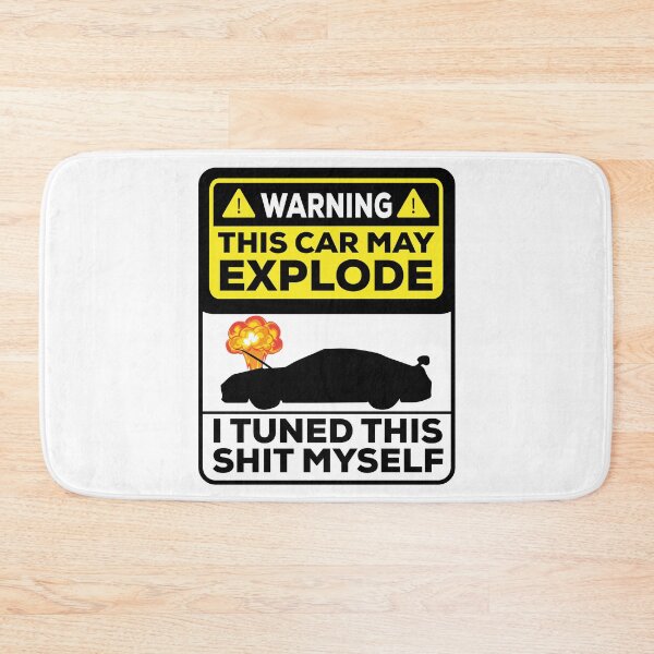 Item preview, Warning Car May Explode designed and sold by ElseWorldDesign.