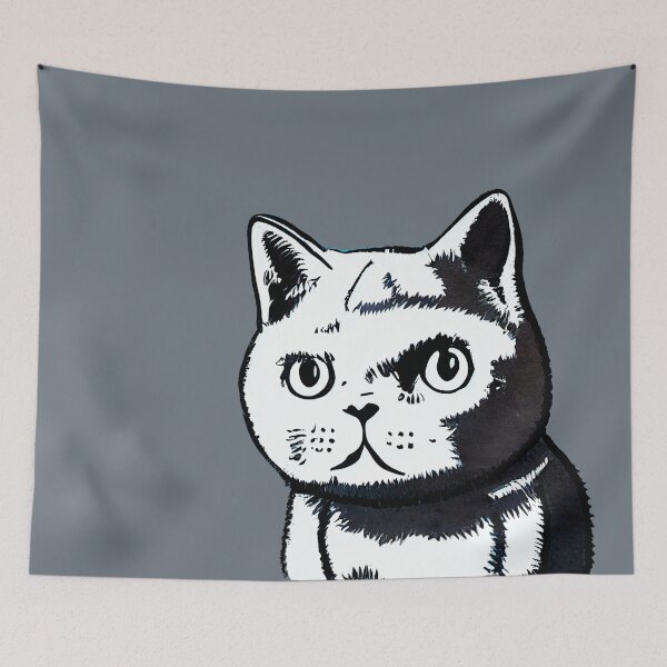 Item preview, british shorthair cat art 7 designed and sold by Catator.