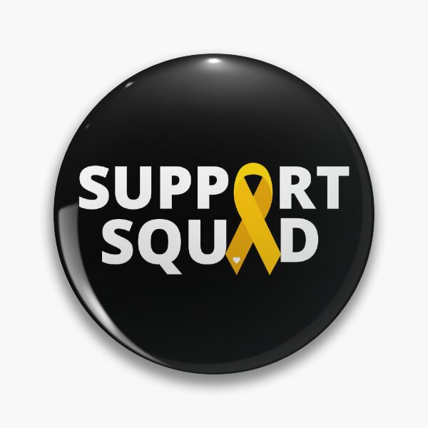 Item preview, Childhood Cancer Support Squad Gold Ribbon designed and sold by Pixelish.