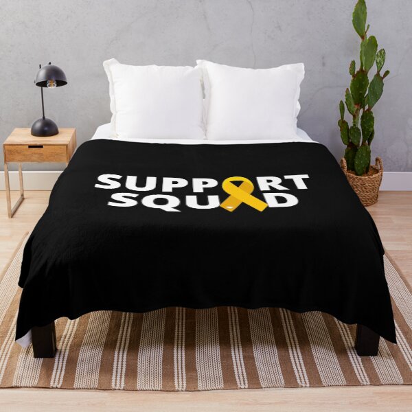 Item preview, Childhood Cancer Support Squad Gold Ribbon designed and sold by Pixelish.