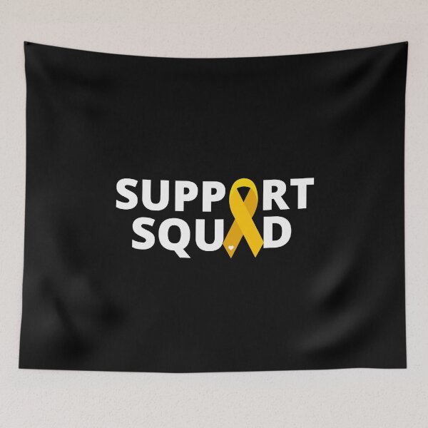 Item preview, Childhood Cancer Support Squad Gold Ribbon designed and sold by Pixelish.