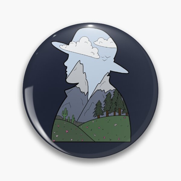Item preview, Park Ranger Silhouette Landscape designed and sold by ChromaCass.