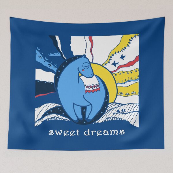 Item preview, Sweet Dreams. Horse. Sun. Night. Nature) designed and sold by AnnaDyshel.