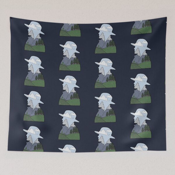 Item preview, Park Ranger Silhouette Landscape designed and sold by ChromaCass.
