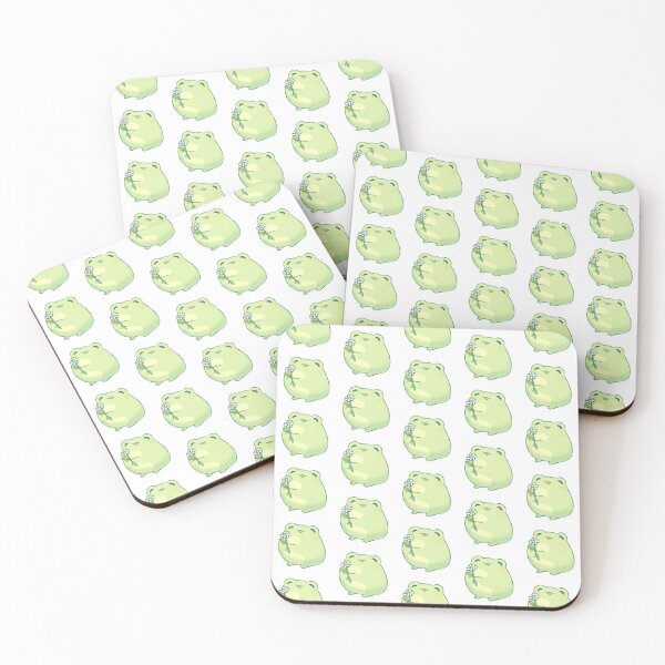 Item preview, cute frog wallpaper designed and sold by Cameron Carter.