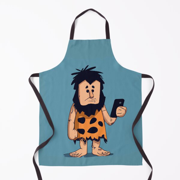 Item preview, Caveman using Smartphone and Socialmedia designed and sold by AbsoluteA.