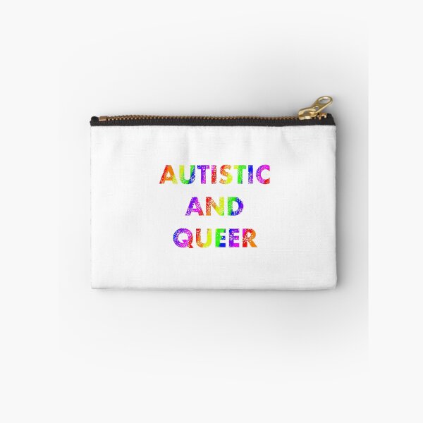 Item preview, Autistic and Queer designed and sold by ConfettiVampire.