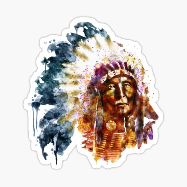 Item preview, Native American Chief designed and sold by caracatita75.