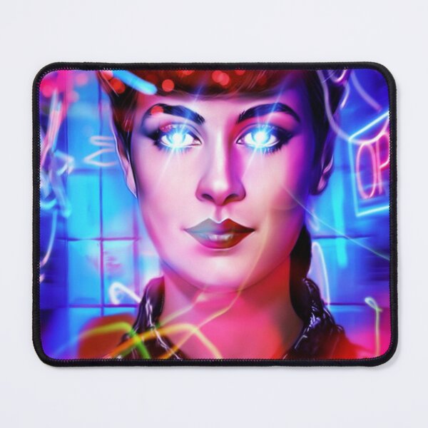 Item preview, NeoNoir Neon Blade Runner Rachael designed and sold by orionlodubyal.
