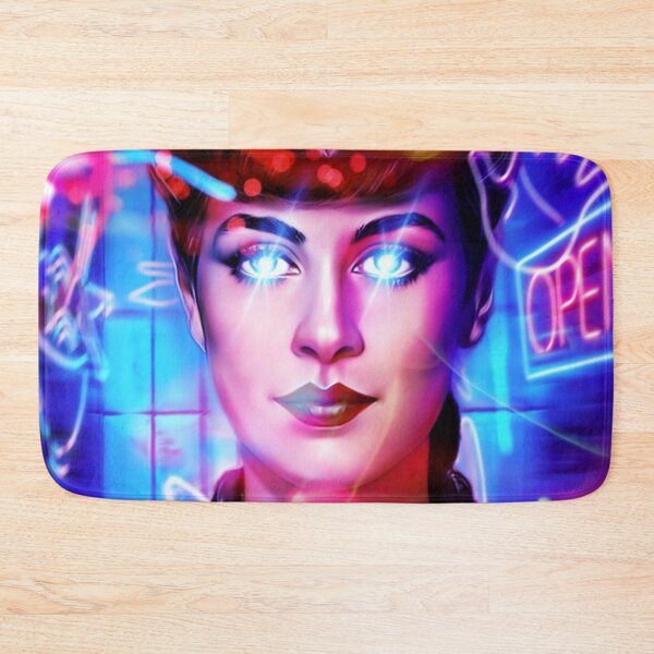 Item preview, NeoNoir Neon Blade Runner Rachael designed and sold by orionlodubyal.