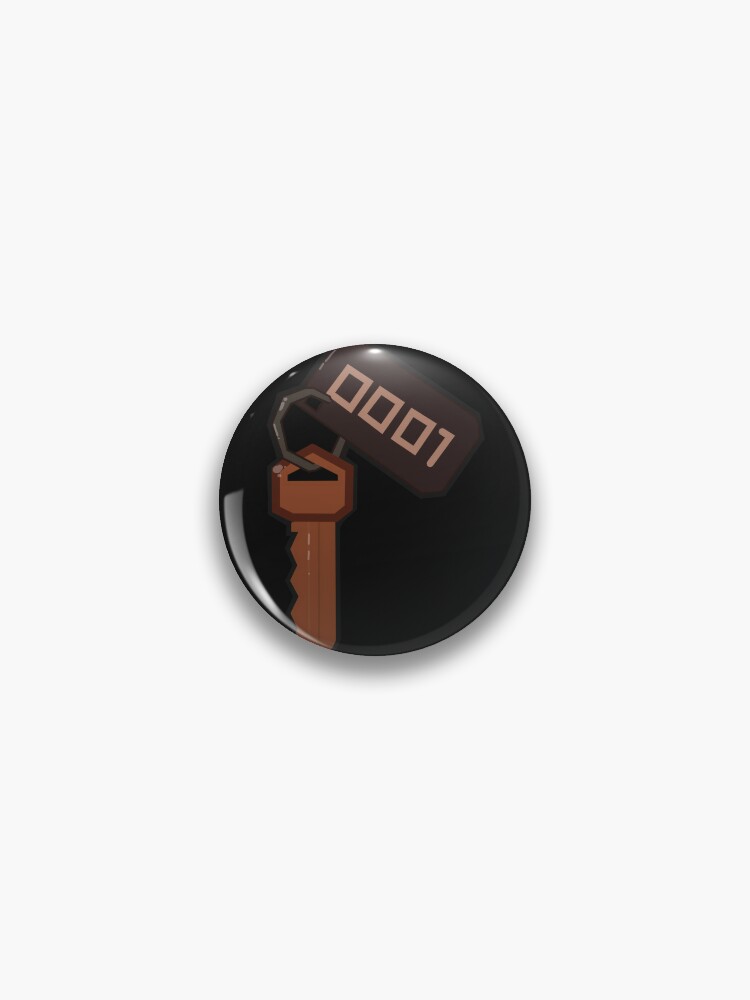 [DOORS] Key #0001 Sticker for Sale by B00RISH