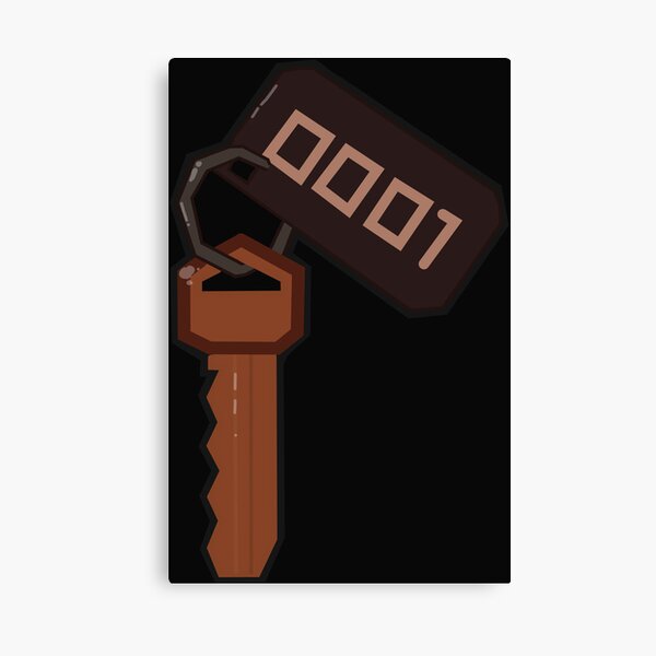 "[DOORS] Key #0001" Canvas Print for Sale by B00RISH | Redbubble