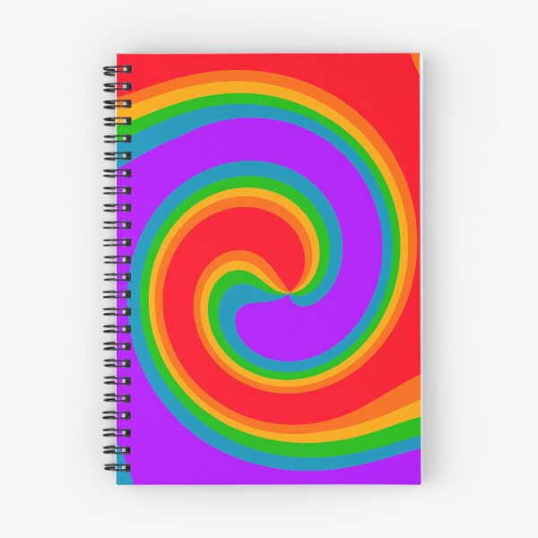 Item preview, Rainbow Abstract Fluid Modern Swirl Pattern designed and sold by AbstractGlories.