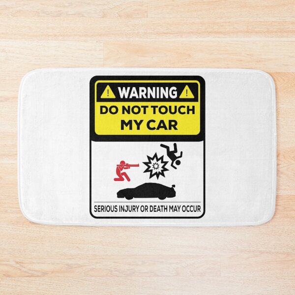 Item preview, Do Not Touch My Car designed and sold by ElseWorldDesign.