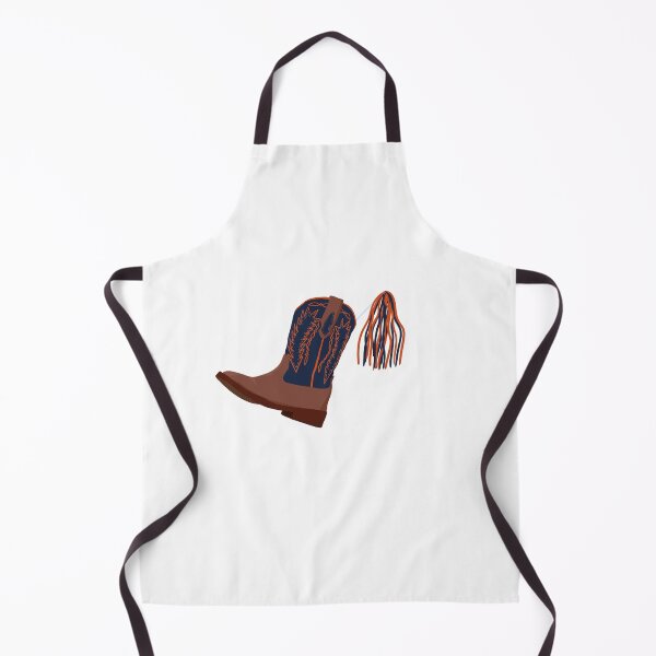 Item preview, Blue and Orange Cowboy Boot and Shaker designed and sold by taylorsarttable.