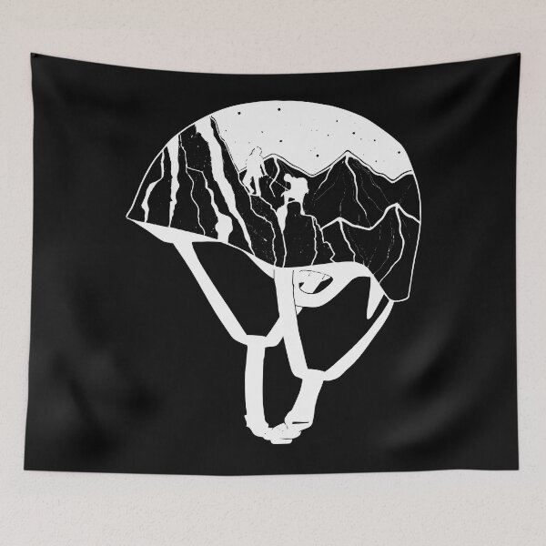 Item preview, white climbing helmet designed and sold by XXgooddeedXX.