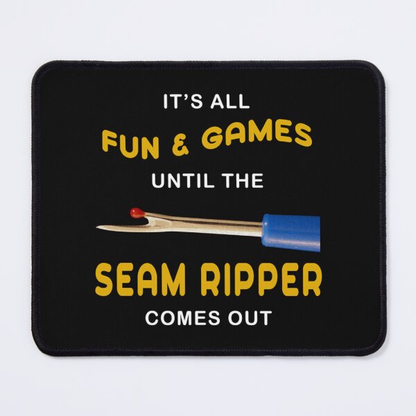 Item preview, Couture Quilting Seam Ripper Humor designed and sold by lila8fl7stacy.