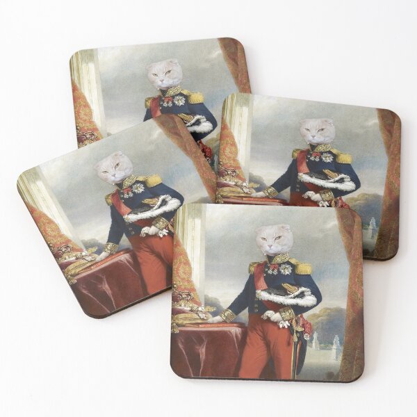 Item preview, Collage of old Masterpiece - The Cat designed and sold by Julia Rudens.