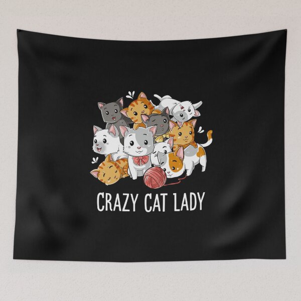 Artikelvorschau, Verrücktes Katzen-Damen-T-Shirt Drôle de Chats Miezekatze-Kätzchen-Cadeaux de Cadaux für die Liebe des Chats entworfen und verkauft von lila8fl7stacy.