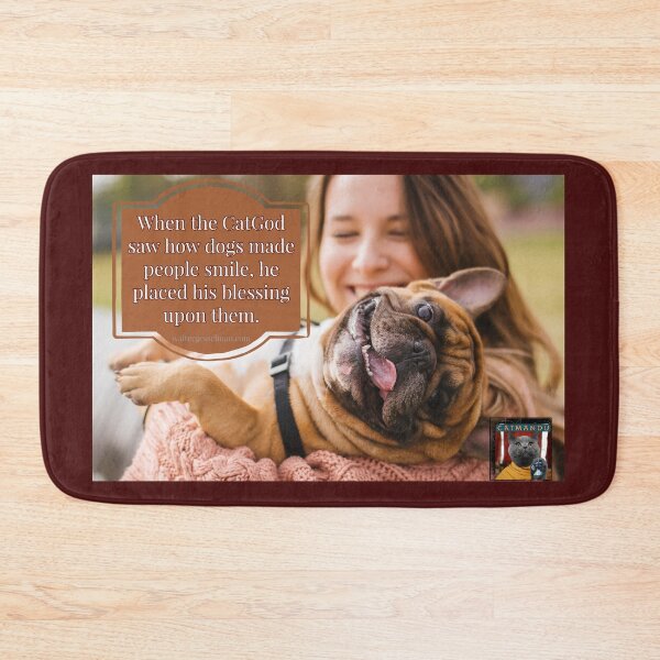 Item preview, Catmandu - The CatGod Likes Dogs designed and sold by Walter G. Esselman.