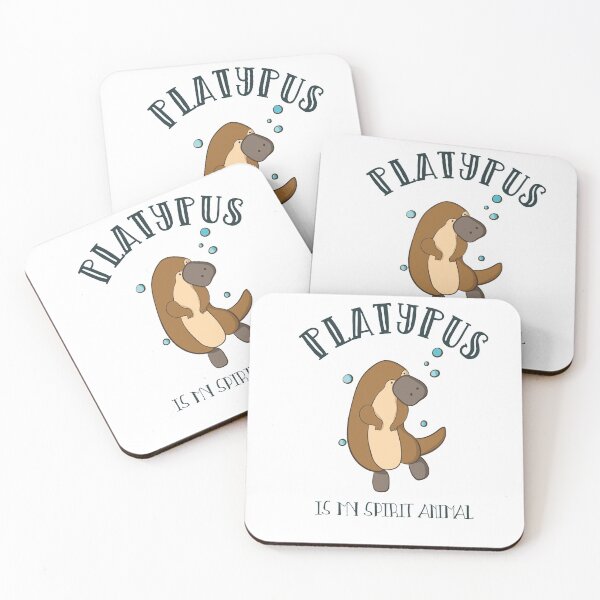 Artikelvorschau, Platypus ist mein Geisttier entworfen und verkauft von Laura Lise Wong.