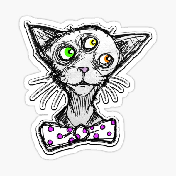 Cute Cat Wearing Coat and Red Bowtie Graphic by vatemplatecards