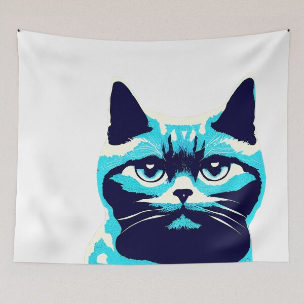 Item preview, british shorthair cat art 14 designed and sold by Catator.