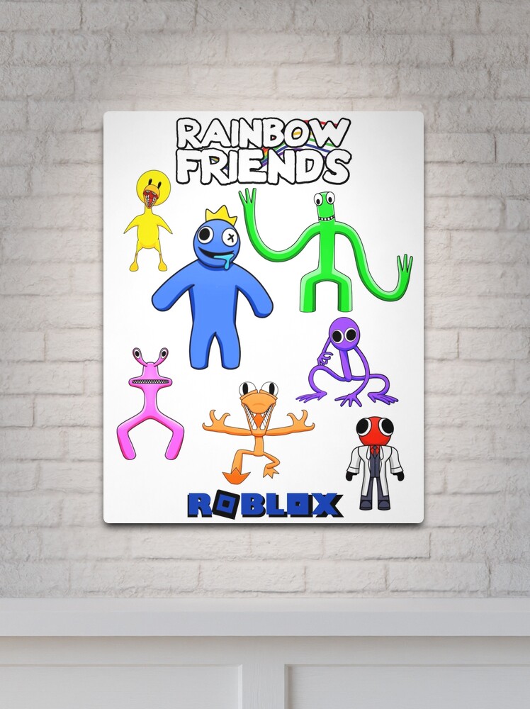 Rainbow friends Premium Matte Vertical Poster sold by Malayalam Teal R5-D4, SKU 42024335