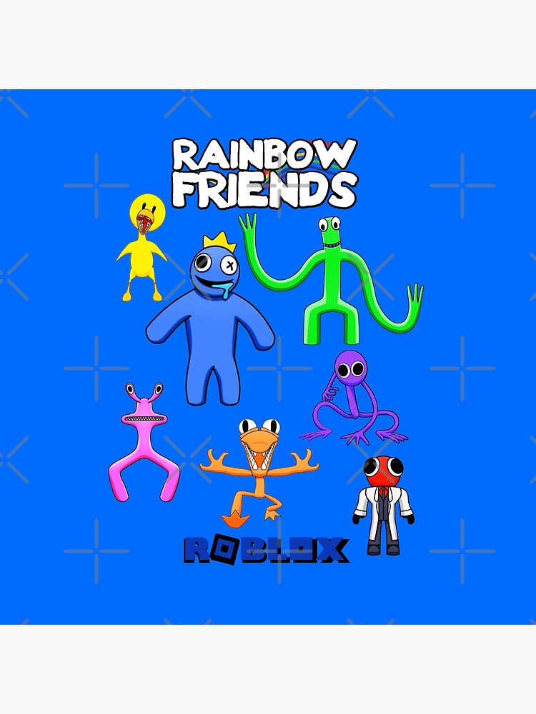 Blue Rainbow Friend  Poster for Sale by TheBullishRhino