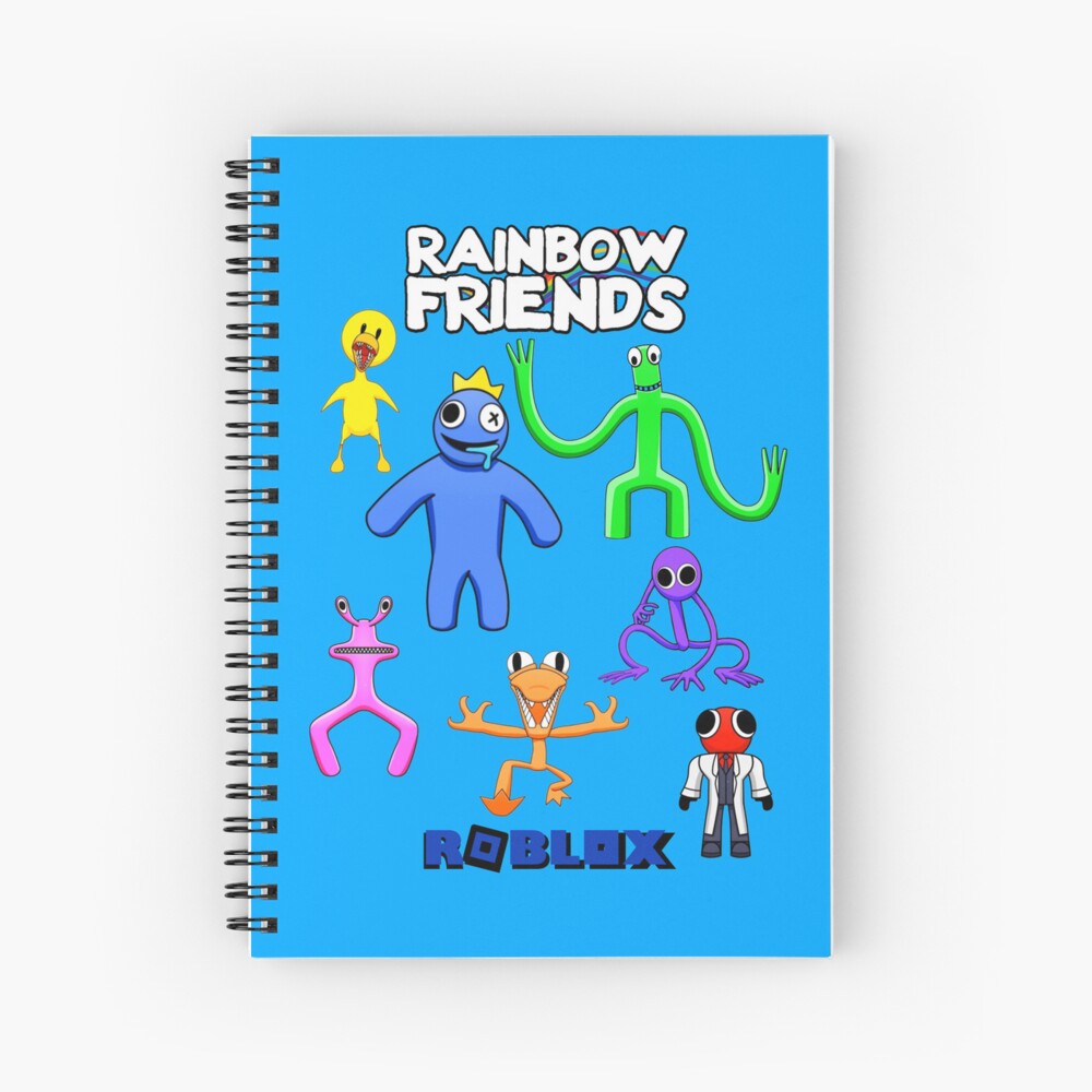 Rainbow Friends | Spiral Notebook