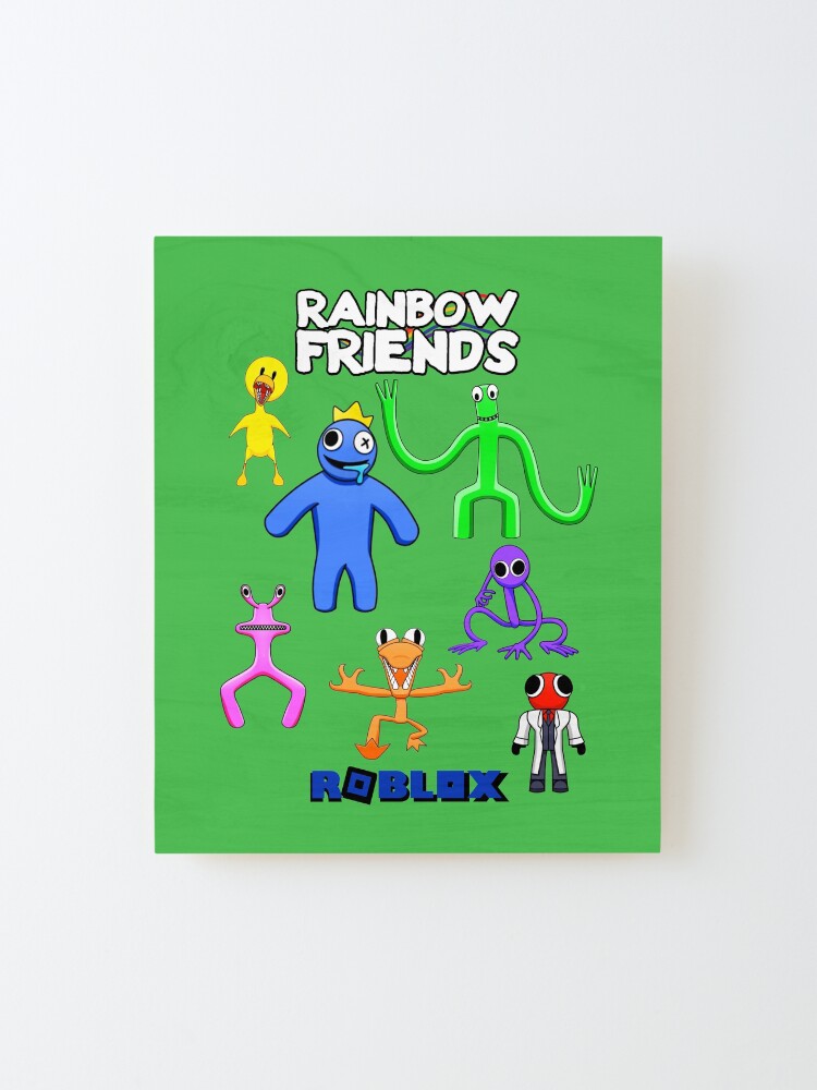 Green from Roblox Rainbow Friends Postcard for Sale by NationArts