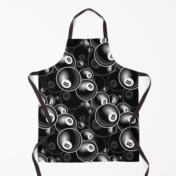 Item preview, Billiards Black 8 Ball 8-Ball black and white Snooker Pool designed and sold by Draculaura2009.