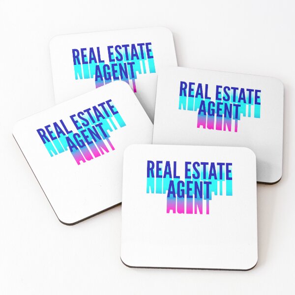 Item preview, Real Estate Agent With Long Gradient Shadow designed and sold by SVPOD.