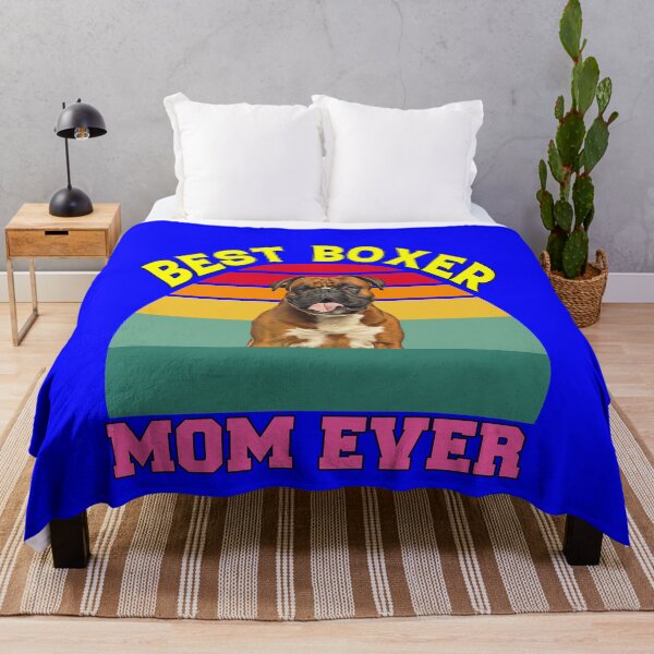Artikelvorschau, Boxer-Hund mit dem Spruch „Beste Boxer-Mutter aller Zeiten“. entworfen und verkauft von fantasticdesign.
