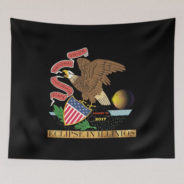 Item preview, Total solar eclipse in Illinios designed and sold by Stefanoprince84.