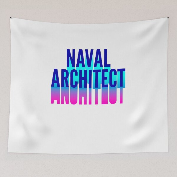 Item preview, Naval Architect With Long Gradient Shadow designed and sold by SVPOD.