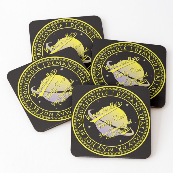Item preview, Vroomfondle's 42 Pan-Dimensional Craft Beers designed and sold by DesertG.