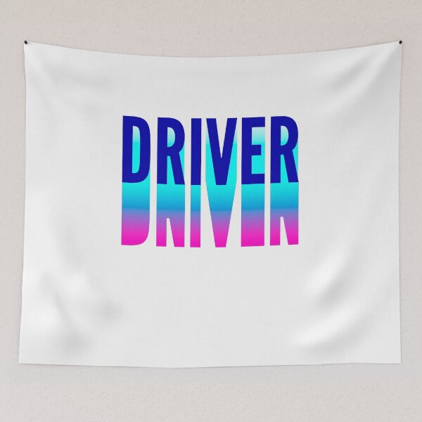 Item preview, Driver With Long Gradient Shadow designed and sold by SVPOD.