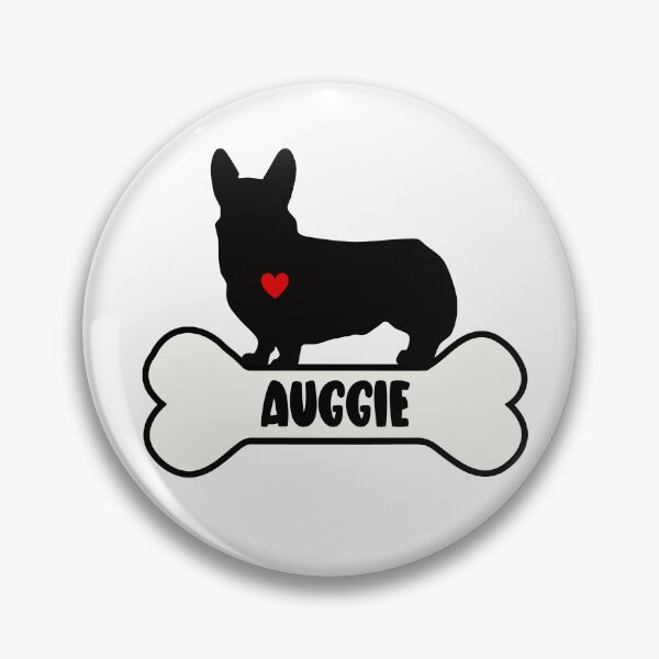 Item preview, I Love My Auggie, Corgi Australian Shepherd Cross designed and sold by MajesticTree.