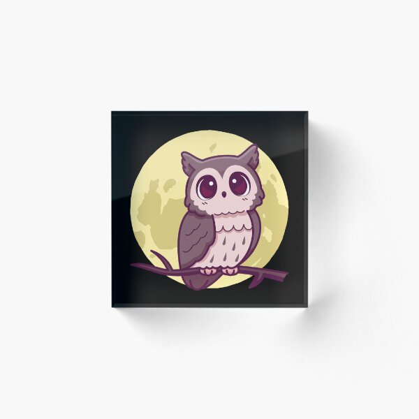 Item preview, Cute Anime Moonlight Owl designed and sold by VirtualFaries.