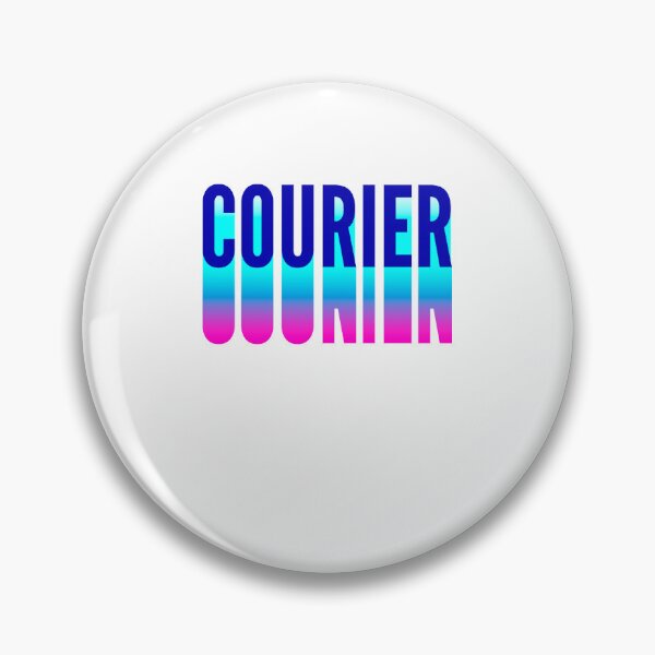 Item preview, Courier With Long Gradient Shadow designed and sold by SVPOD.