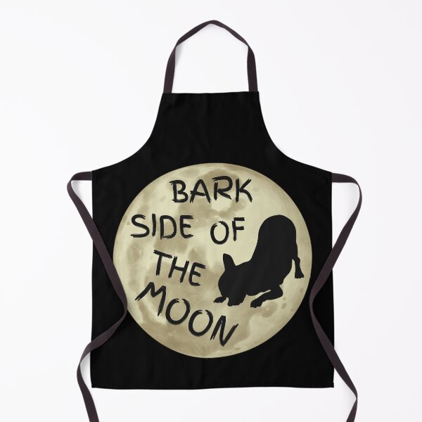 Item preview, Bark Side Of The Moon Dog Silhouette Moon Lyric Pun designed and sold by PunnyLyrics.