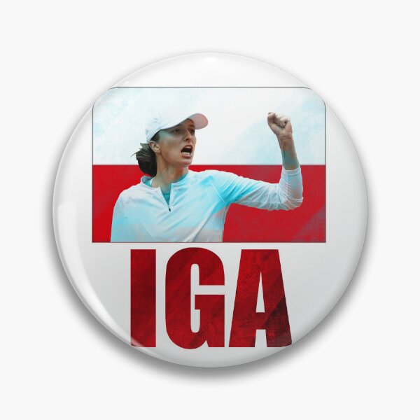 Item preview, Iga Swiatek Tennis Player #1 US Open Polish Poland Female Tennis Women's Tennis designed and sold by MasterpieceArt.