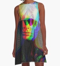 Pop Art Portrait A-Line Dress