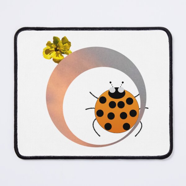 Item preview, For Nature Lovers - Flower and a Ladybug  designed and sold by MulesParty.