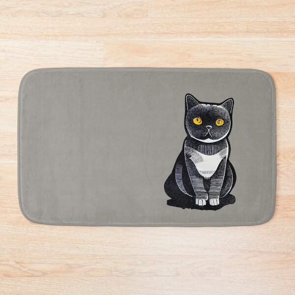 Item preview, British shorthair cat art 18 designed and sold by Catator.