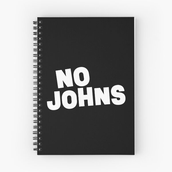 Item preview, No Johns || White Version designed and sold by MadSwellDesigns.