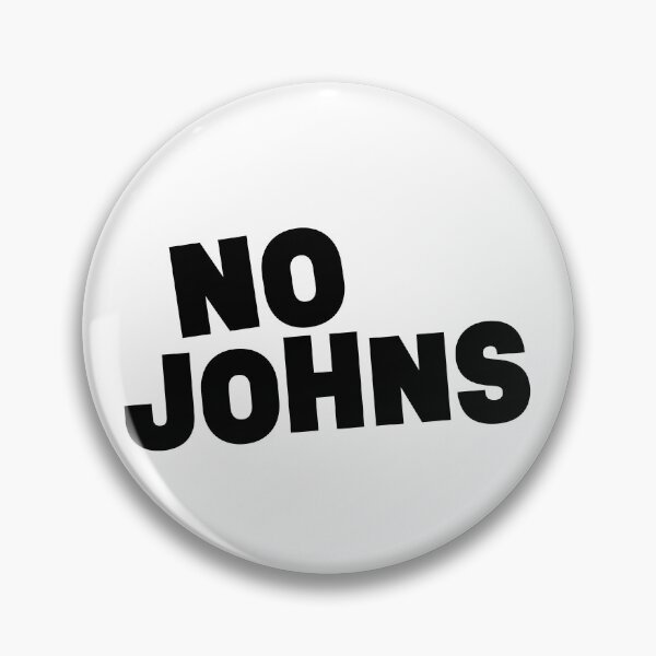 Item preview, No Johns || Black Version designed and sold by MadSwellDesigns.