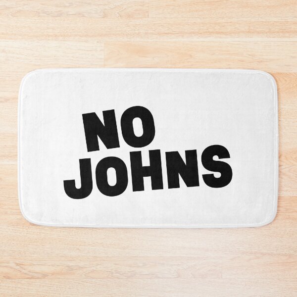 Item preview, No Johns || Black Version designed and sold by MadSwellDesigns.