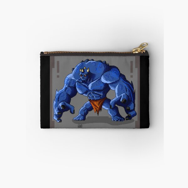 Item preview, Blue pixel orc designed and sold by AnaArtes22.
